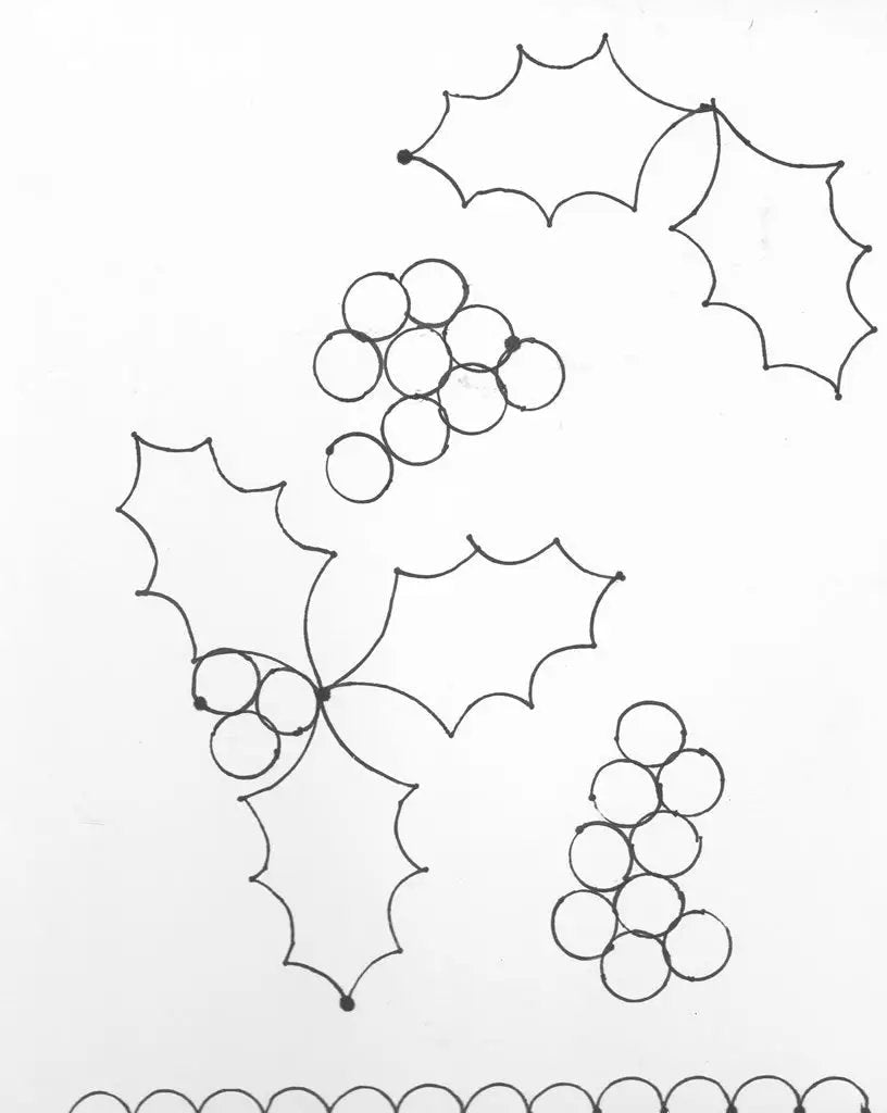 Leaf Quilting Pattern