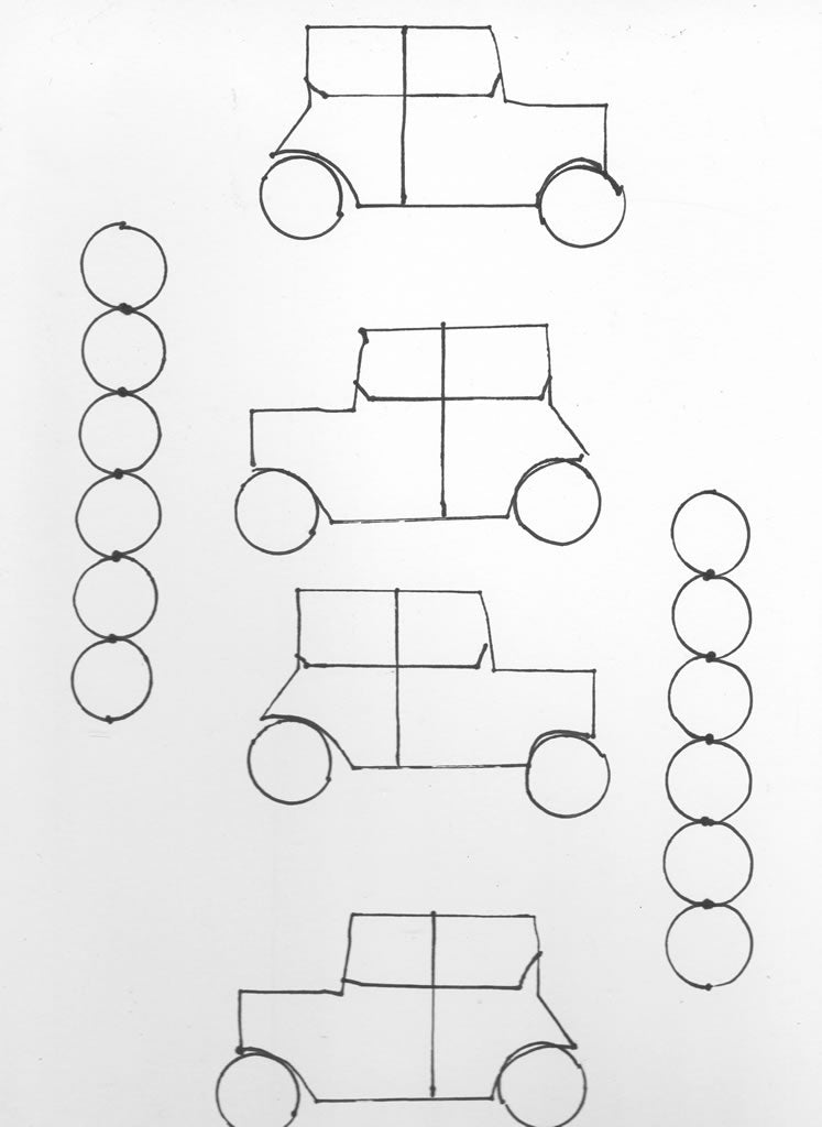 Car Quilting Motif Pattern