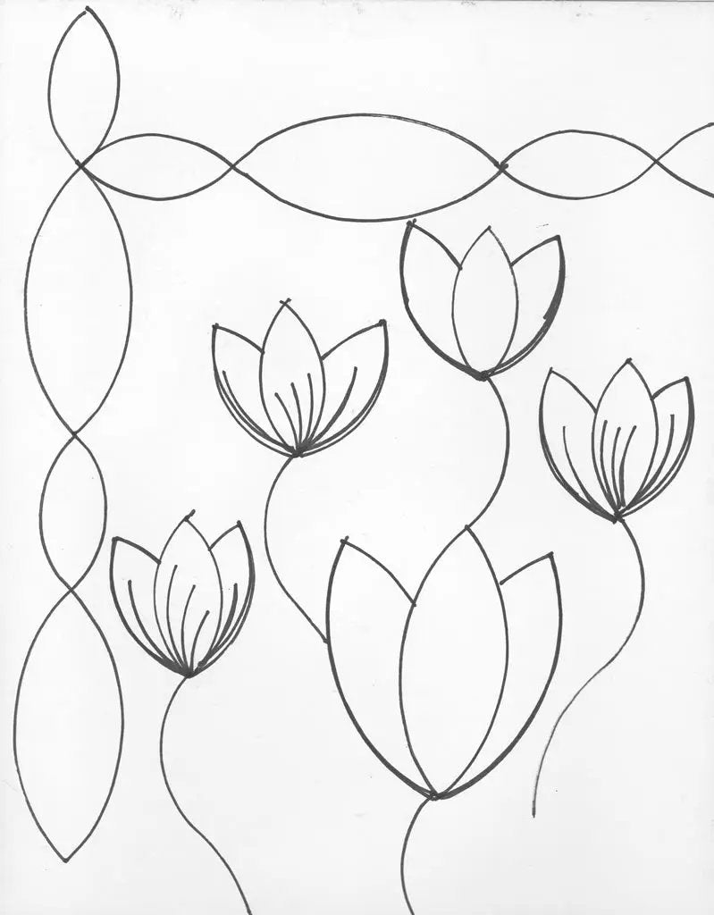 Cable Quilting Pattern