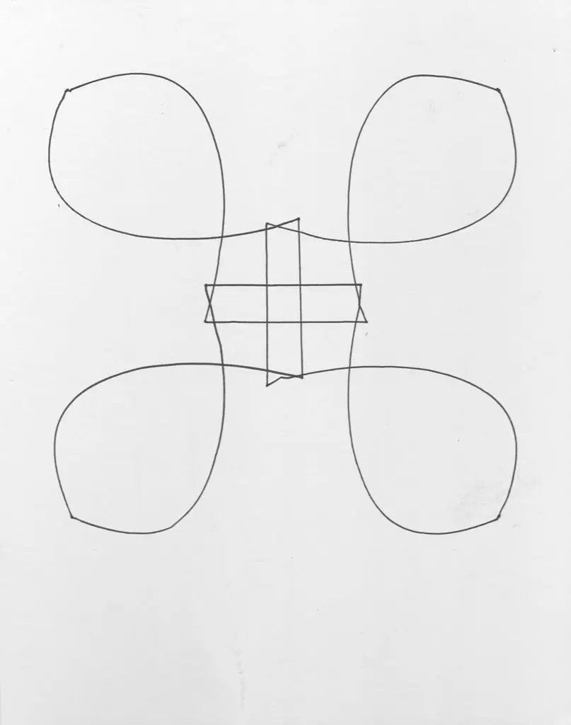 Quilting ruler for frames and motifs
