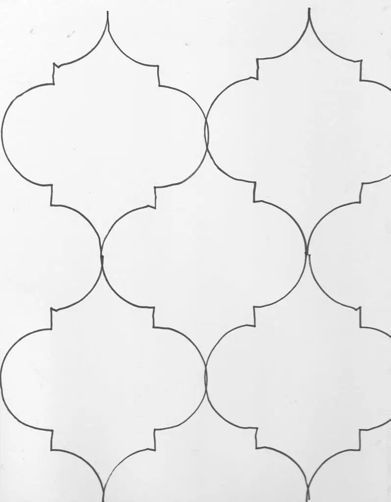 Modern Motif Free Motion Quilting Example