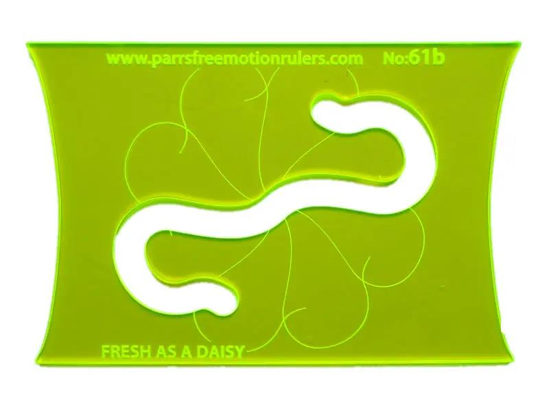 Daisy Free Motion Quilting Ruler
