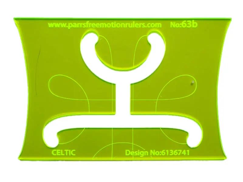 Celtic Free Motion Quilting Ruler