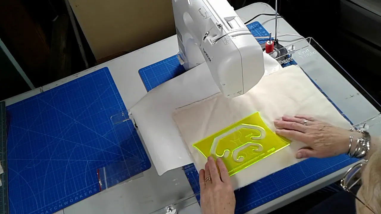 Free Motion Ruler The Art of Precision: Unlocking Creativity with Free Motion Quilting R ...