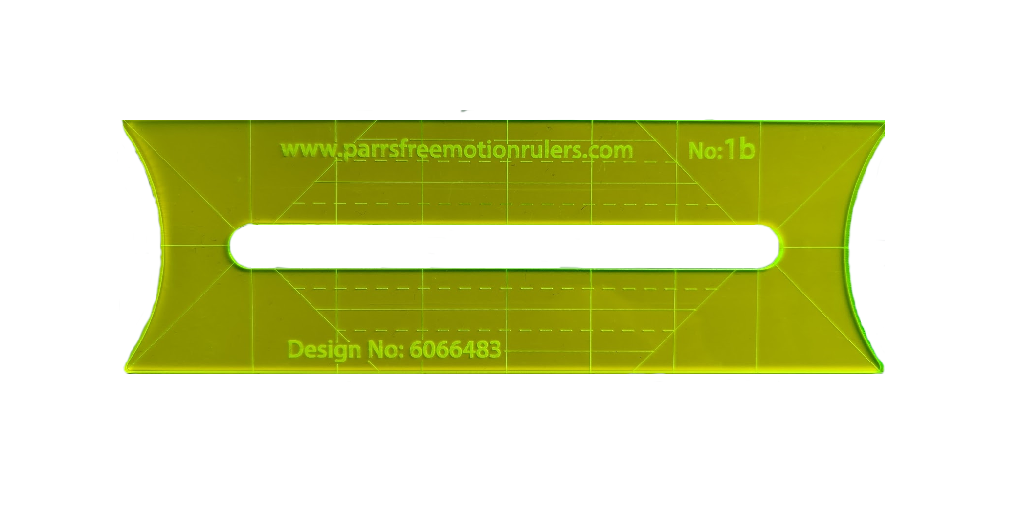 Straight Line Ruler - 5mm – Parrs Free Motion Rulers