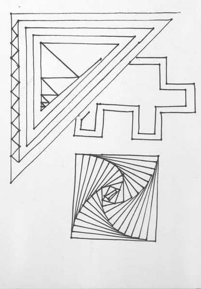 Straight Line for 'stitch in the ditch' and geometric patterns