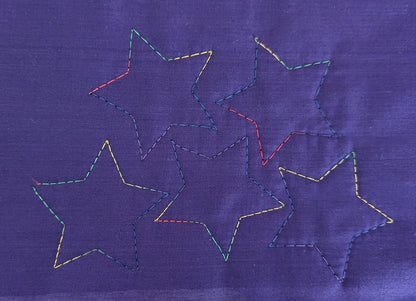 Star(five sizes), Diamond Border & Chevron
