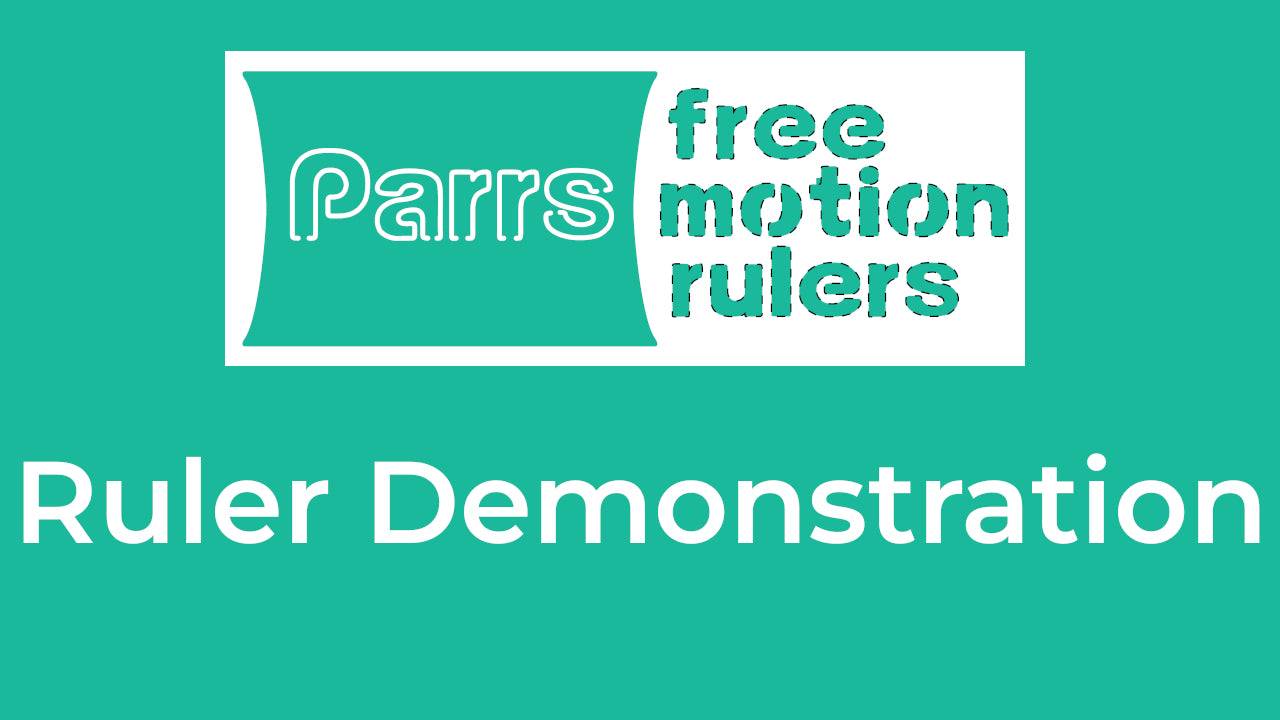 Star(five sizes), Diamond Border & Chevron – Parrs Free Motion Rulers