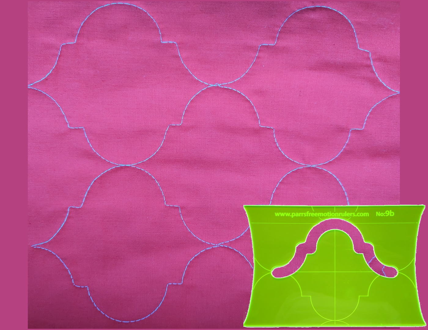 Free Motion Ruler Modern Motif Free Motion Quilting Ruler by Parrs – Parrs Free Motion Rulers