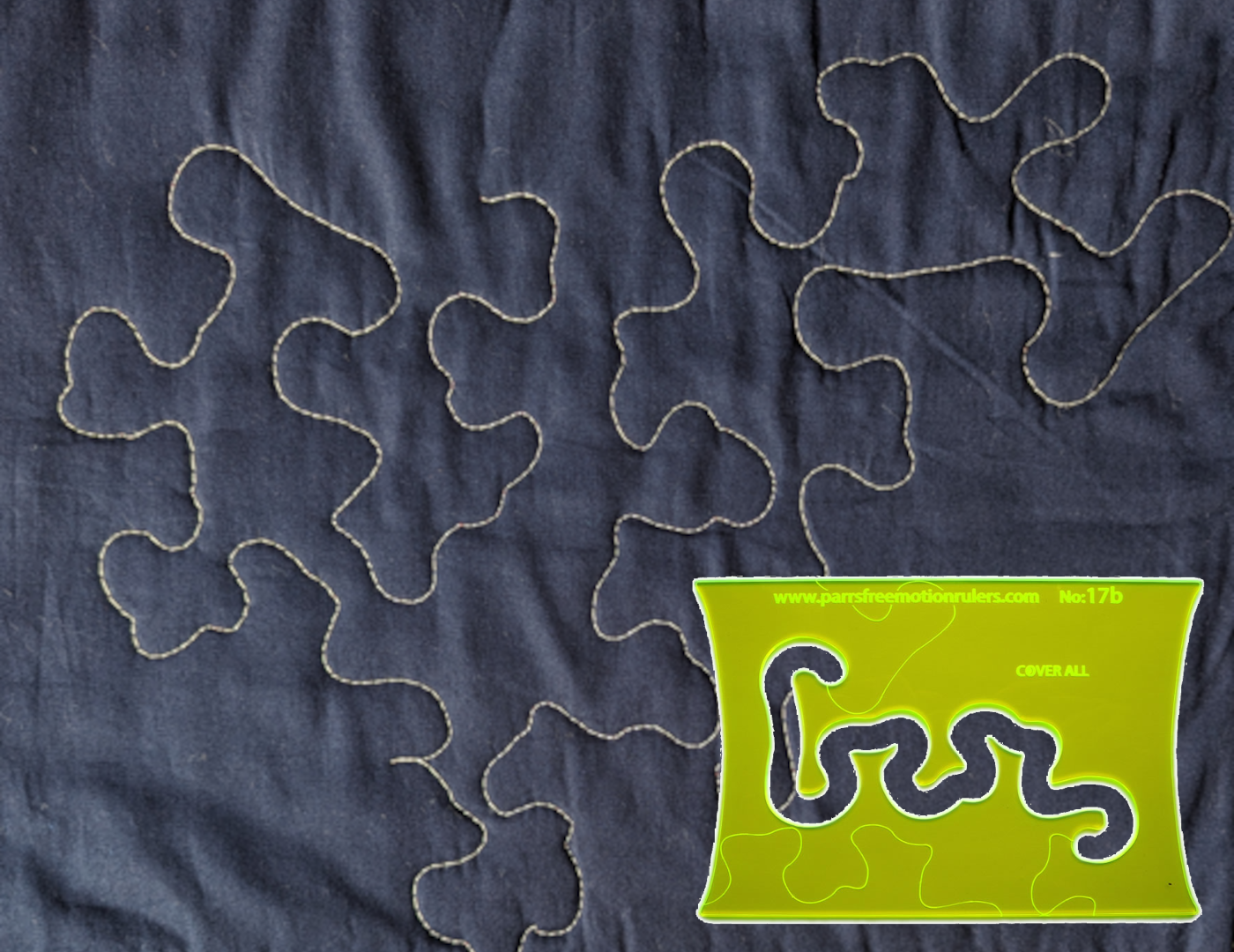 Parrs Meander Pattern Ruler for overall coverage. – Parrs Free Motion ...