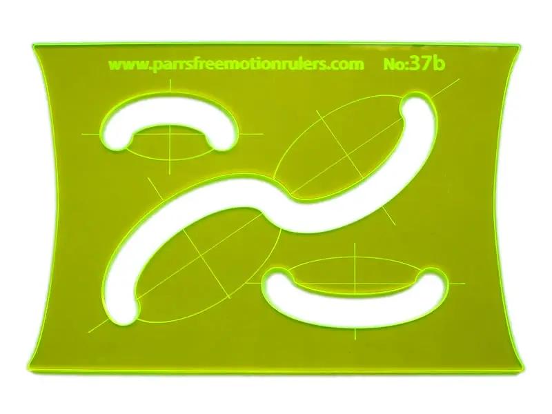Oval - Four Sizes – Parrs Free Motion Rulers