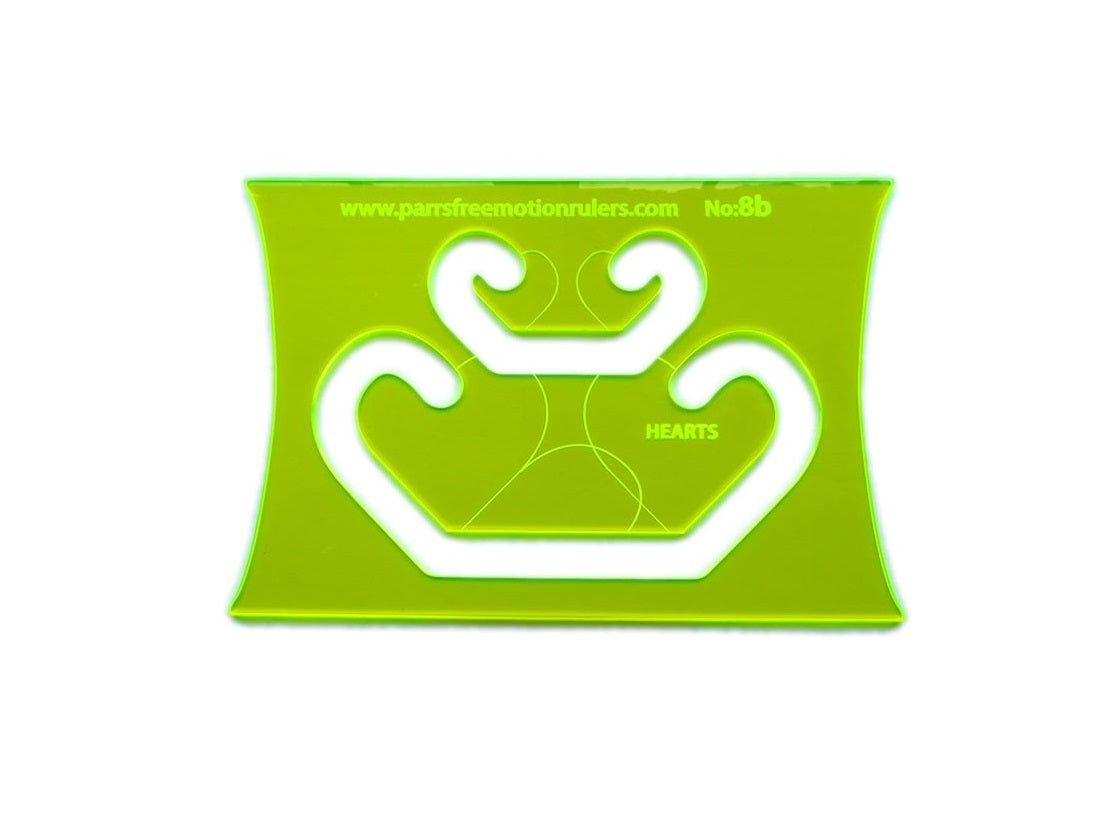 Heart quilting pattern for large and small hearts. – Parrs Free Motion ...