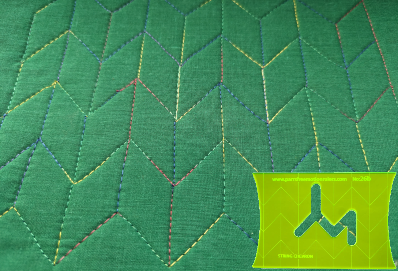 Parrs Chevron Quilting Pattern - Strings patterns together β Parrs Free ...